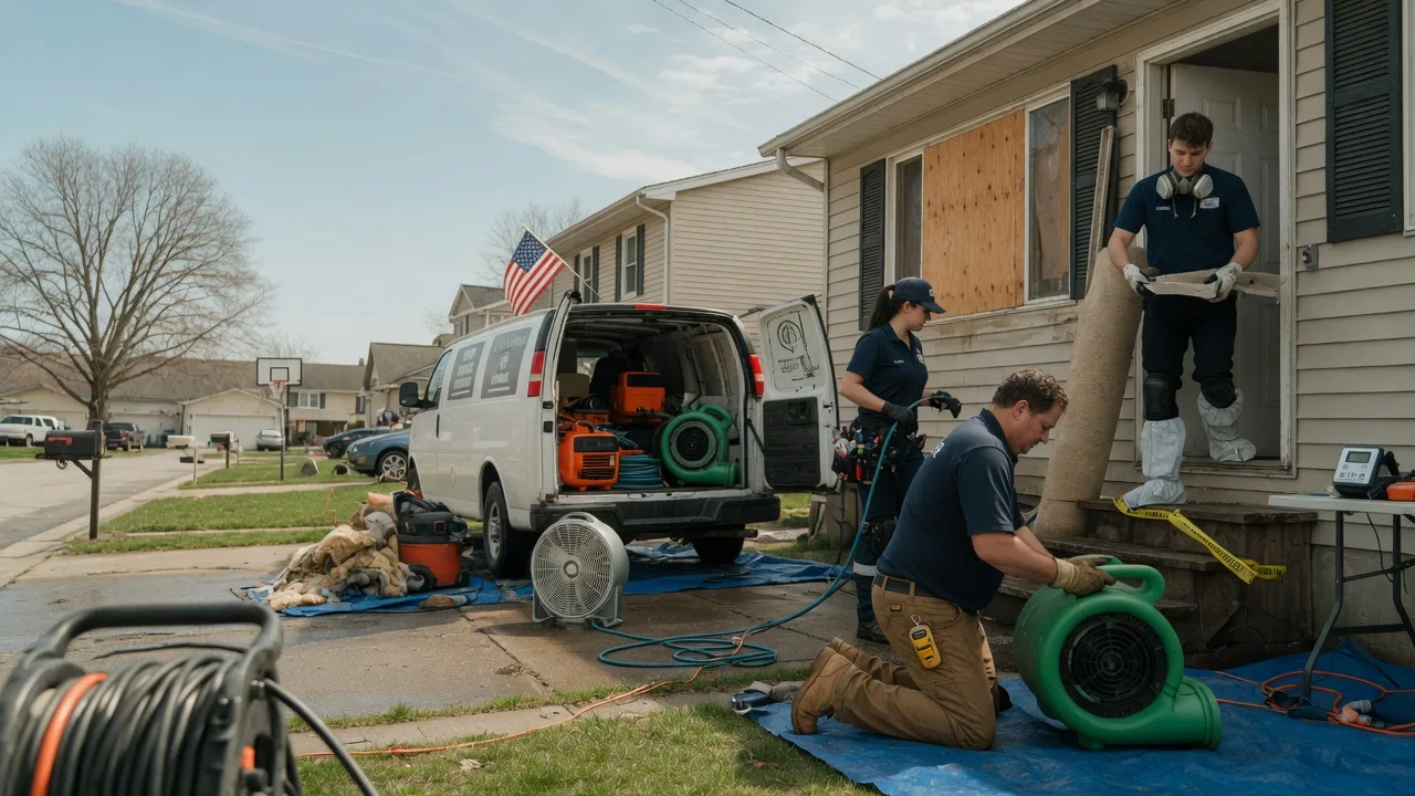 Water Damage Restoration in Slaughters, KY near me